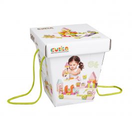 Jucarie Din Lemn, Cubika - Kit De Constructie Pentru Fetite