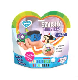 Set Air Clay pentru modelaj Lovin - 18 culori - Squishy Monsters