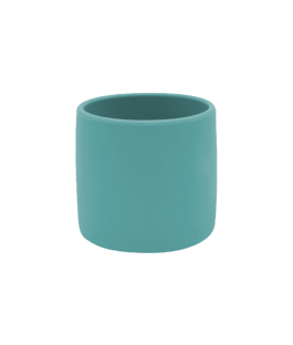 Pahar Minikoioi, 100% Premium Silicone, Mini Cup  – Aqua Green